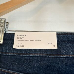 LOFT Dark Blue Skinny Jeans